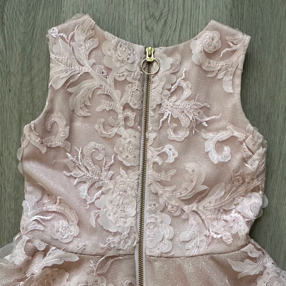 Zoe Ltd. Girls Formal Pink Dress LIKE NEW, WORN ONE TIME Size 8, Valentine's Day - Picture 13 of 16